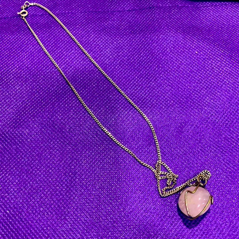 Just listed- sterling silver pendant